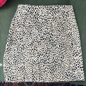 Brandy Melville leopard Print Women's Skirt